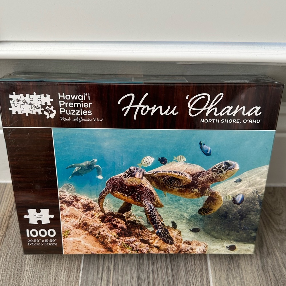 Fun sea turtle puzzle! Brand new